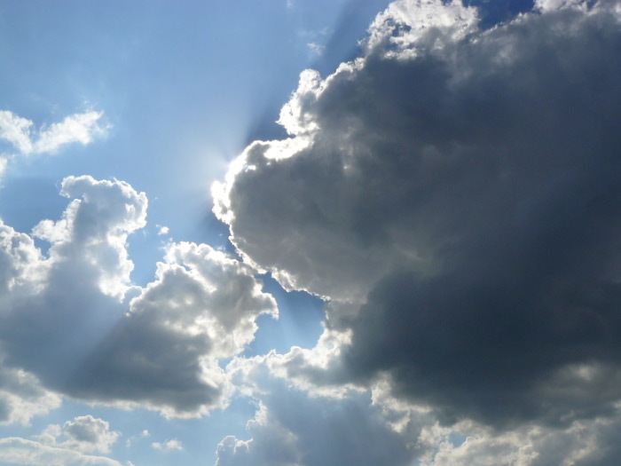 Лучи солнца